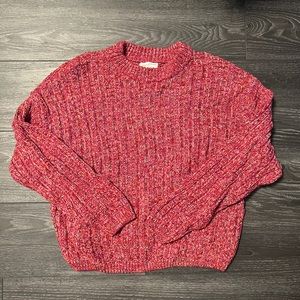 Universal Thread Red/Orange/Pink Multi Sweater